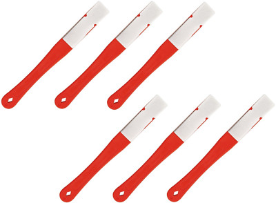 6 PACK DMT DiaSharp Mini Hone Knife Sharpener Fine Grit w/Hourglass Shaped D2F