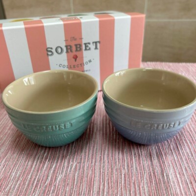 Le Creuset Rice Bowl S Dessert Bowl Sorbet Collection set of 4