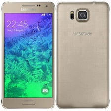 Original Unlocked Samsung Galaxy Alpha G850 Quad Core 12MP 32GB 4.7in Phone Gold