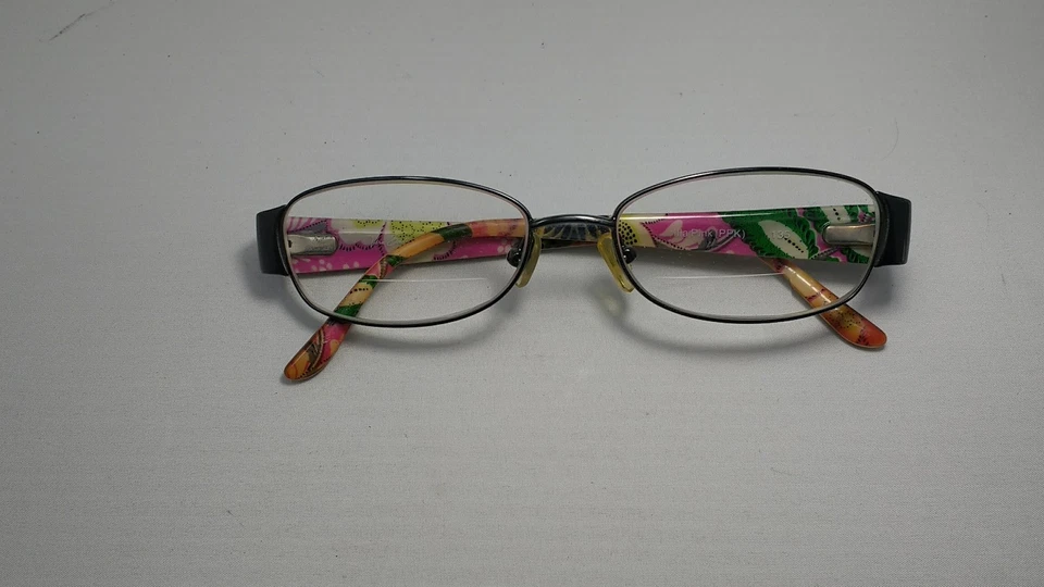  Vera Bradley Hope GUNMETAL/GREEN 52-16-135  FLEX HINGES G566 - Image 4 of 4