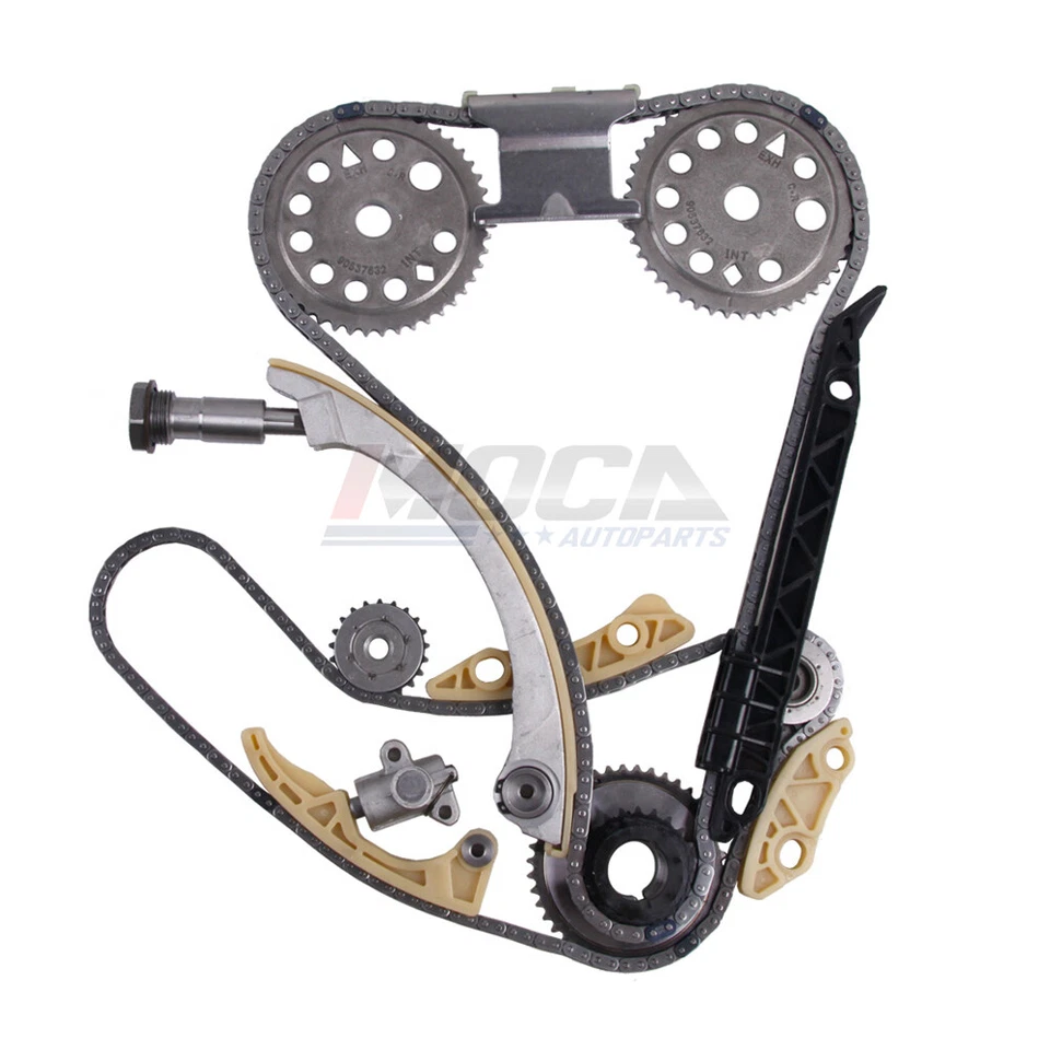 Kit de cadena de distribución bomba de agua perno de cabeza para Chevrolet Cobalt Malibu Pontiac Foto 2 de 4