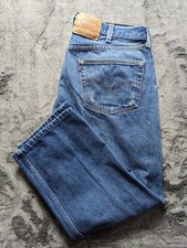 Levi's 501xx Button Fly Straight Leg Jeans Men's Size 40x31 Medium Wash