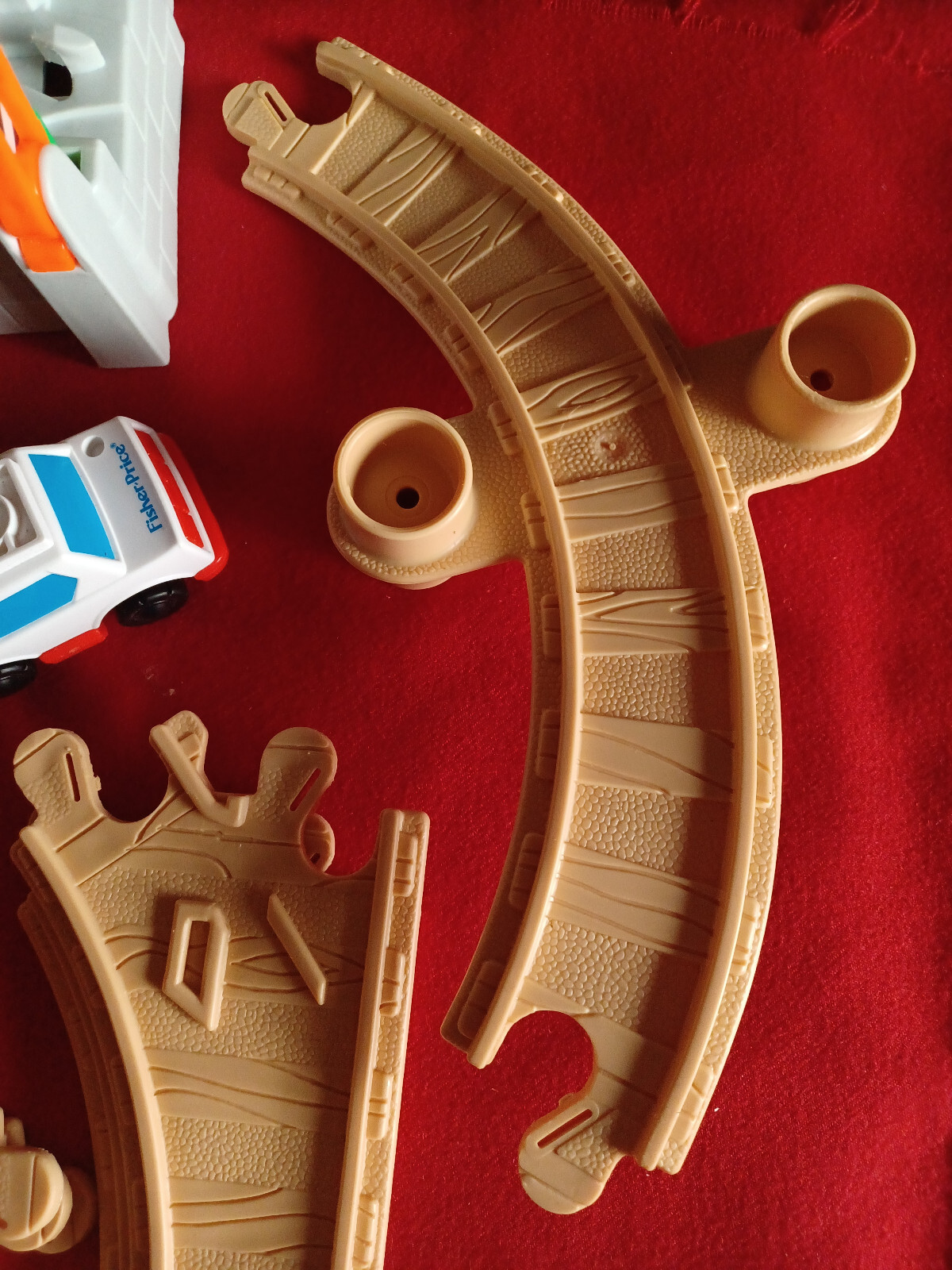 Vintage Fisher Price Flip Track Train Set eBay