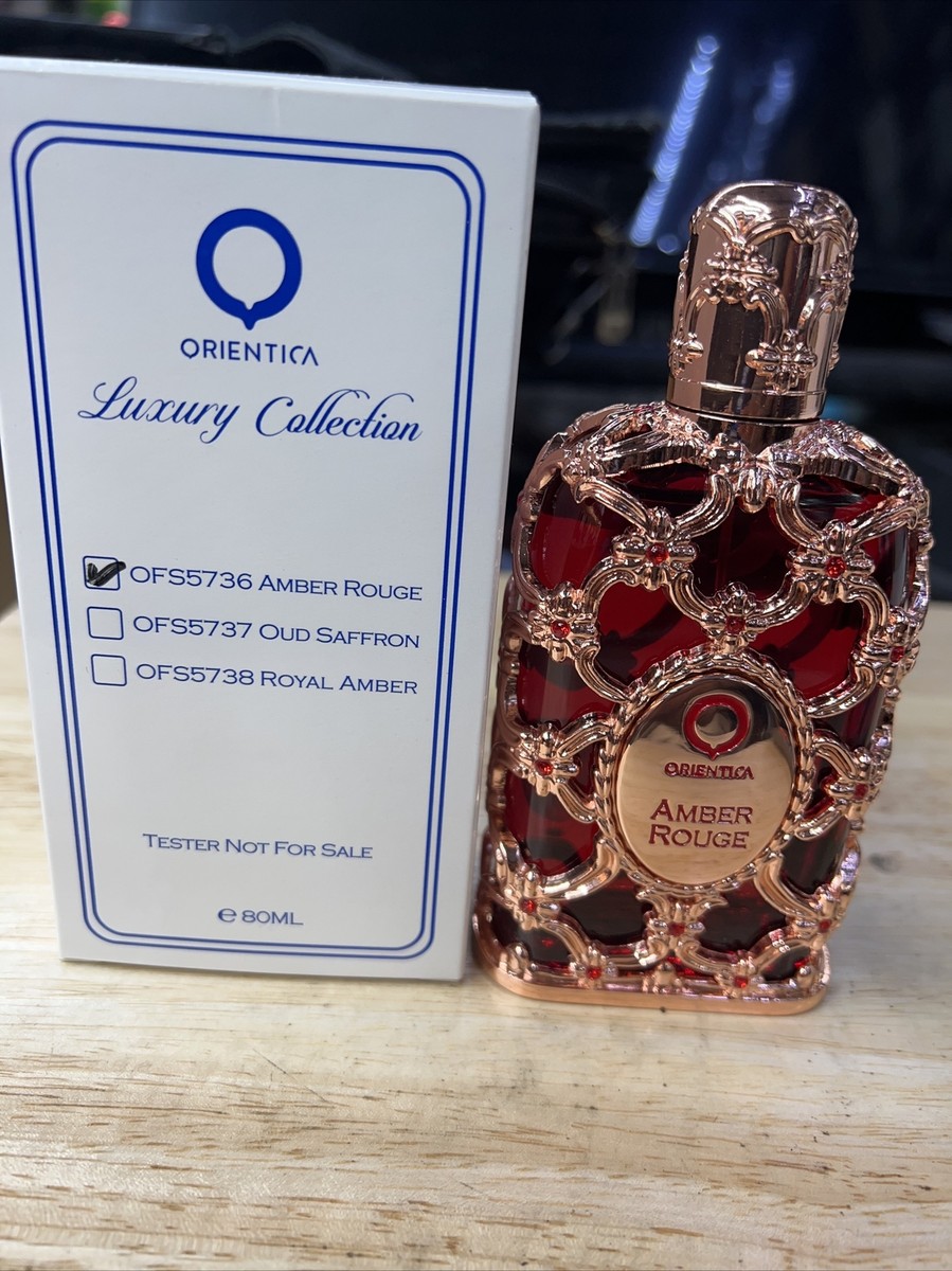 orientica amber rouge tester box Original Full Bottle