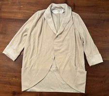 Wilfred Women’s Beige Chevalier Open Front Blazer Jacket Cardigan Sz 6 - Nwt