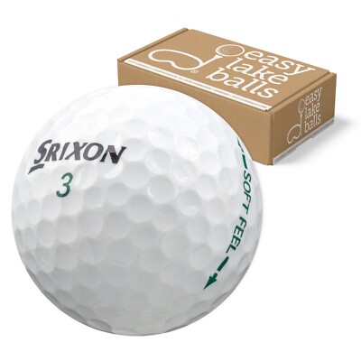 100 SRIXON SOFT FEEL LAKEBALLS / GOLFBÄLLE - QUALITÄT AAAA / AAA
