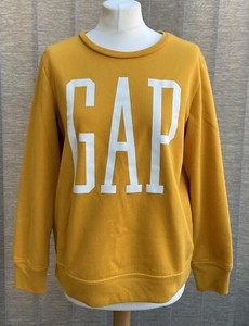 Sudadera GAP Talla Mediana Amarillo Mostaza explicar Lana Forrada | eBay