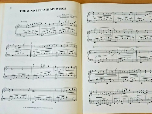 Dan Coates' Adult Piano MOVIE MUSIC (Intermediate to Advanced) sheet music 1989 - Picture 6 of 8