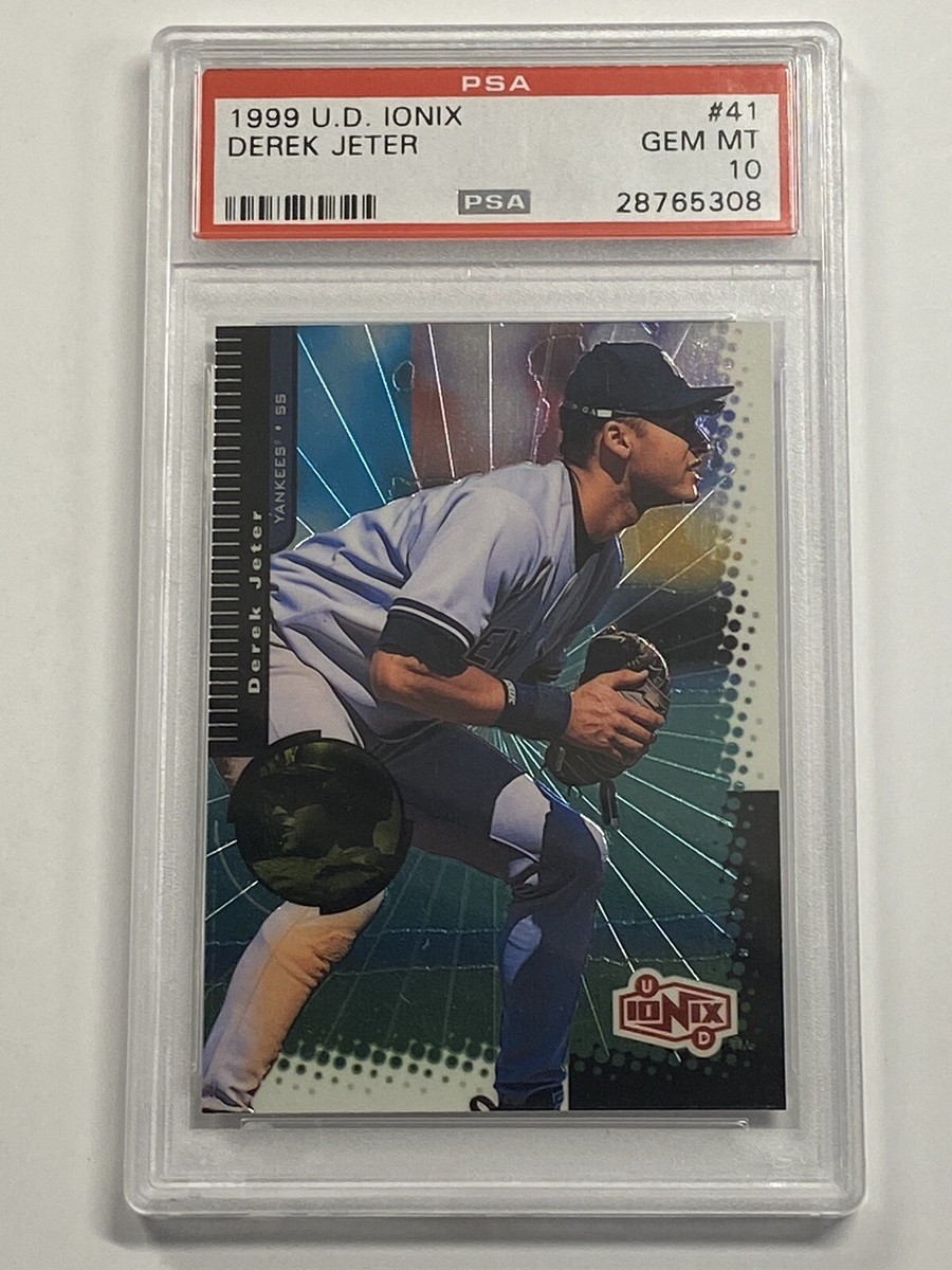 DEREK JETER 1999 Upper Deck Ionix #41 Yankees HOF PSA 10 Gem Mint