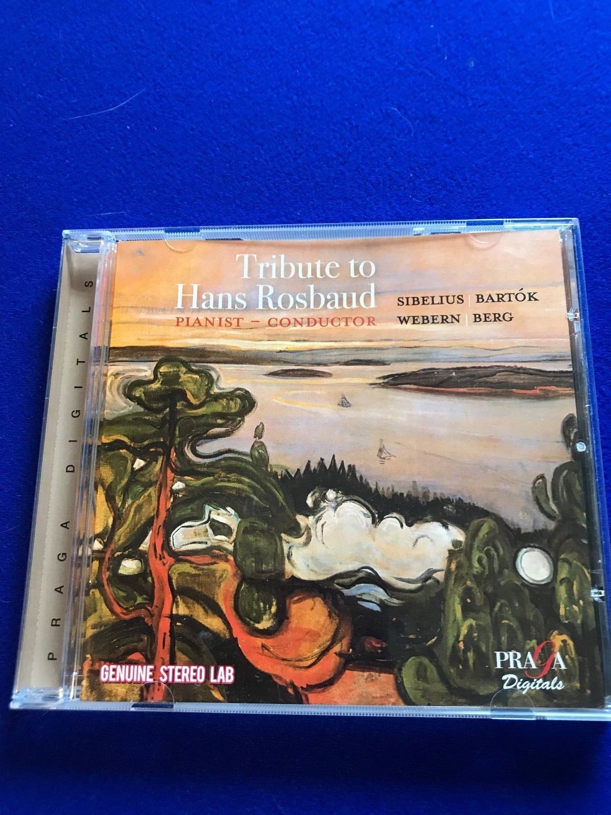 NEW Tribute to Hans Rosbaud (2016) CD opened