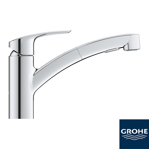 GROHE Eurosmart Küchenarmatur Spültisch Armatur ausziehbare Dual-Brause 30305001 - Bild 2 von 5