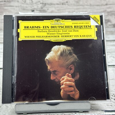 Brahms - Ein Deutsches Requiem [1991 CD] - Karajan, Wiener Philharmoniker
