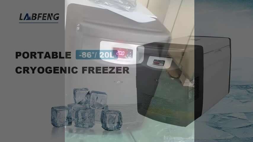 86°C Ultra-Low Temperature Freezer 20L Lab Cryogenic Freezer -112