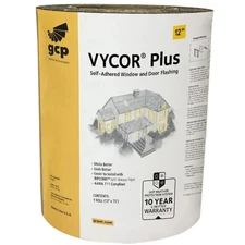 Vycor plus 12 In. X 75 Ft. Roll Fully-Adhered Flashing Tape (75 Sq. Ft.) 6 rolls