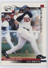 2003 Leaf David Ortiz #59 HOF ex0