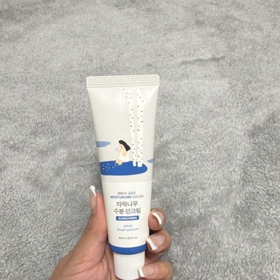 ROUND LAB Birch Juice Moisturizing UV Lock Sunscreen SPF45 Broad Spectrum 50ml