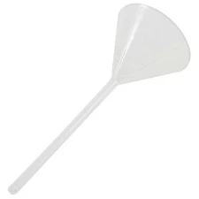 Manufacturer Varies Funnel, Polypropylene, 143mm, Clear, PK2 241754-0002