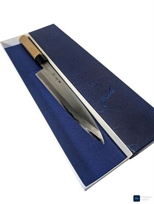 Shigefusa Kasumi Mionoshi Deba Hocho 255mm Japanese Kitchen Knife Sashimi Rare