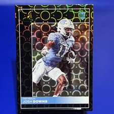 Josh Downs 2023 Chronicles Draft Picks RC Pinnacle Green Circles Scope Colts #22