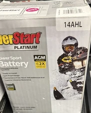 Everstart Power Sport Battery 14AHL