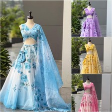 Lehenga choli party wear lehnga designer Indian wedding Readymade eid