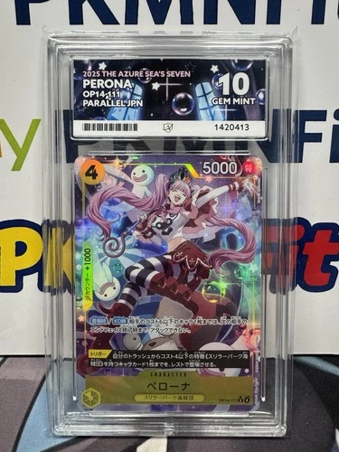 Perona (OP14-111) (V.2) 111 ACE graded card