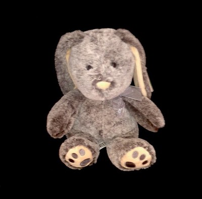 Way to Celebrate, Easter 10'' Soft Gray Bunny, Medium, Plush New With Tags Rabbit