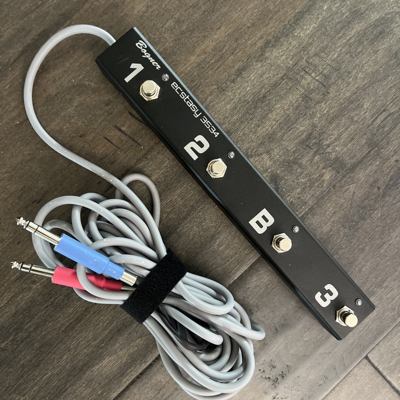 Bogner Ecstasy 3534 Compact 4-button Footswitch