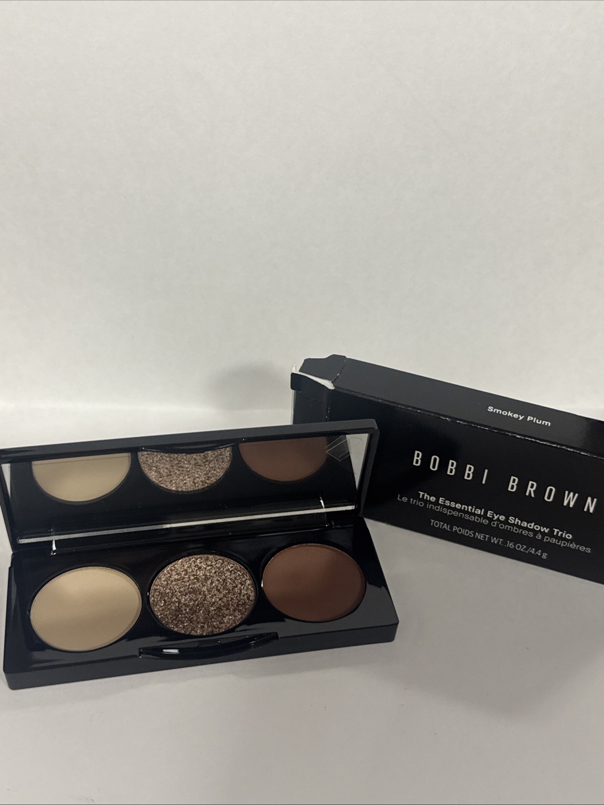 Bobbi Brown Eyeshadow Trio Palette, Smoky Plum New Authentic