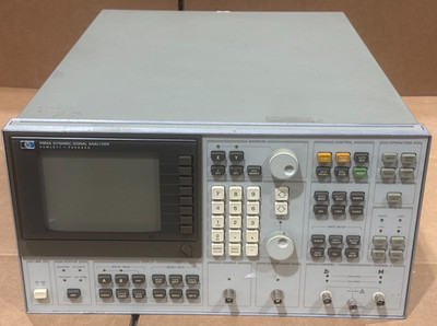 HP 3562A Dynamic Signal Analyzer   Dual Channel FFT 64µHz 100kHz (See Descript)