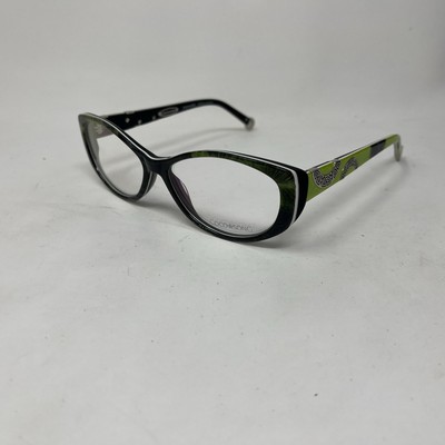 COCO SONG EYEWEAR HEART PLACE COL 1 53/15/140 BLACK GRAY GREEN JP18