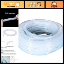 Flexible Silicone Tubing 5mm ID x 8mm OD - 10 Meter 33FT for Aquariums, DIY Pr