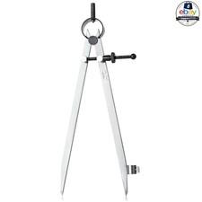 Professional Pencil Compass With Lock, Metal, 17 in Circle Drawing
