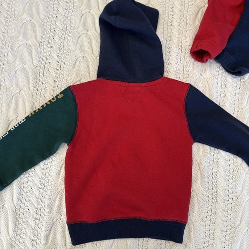 2T Tommy Hilfiger Toddler Set Sweatsuit Colorblock - Picture 6 of 6