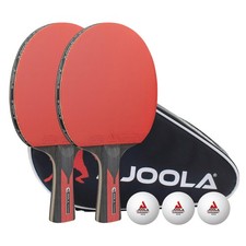 JOOLA Duo Carbon Ping Pong Paddles Set of 2 - Professional Table Tennis Paddl...