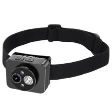 Head Mounted Camera, 1080P Sports Video Camera with LED Light, Sports Recorde...