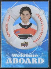 2024-25 Upper Deck #WA-4 Jett Luchanko Welcome Aboard Philadelphia Flyers (V)