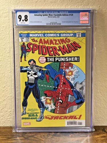 Marvel Comics CGC 9.8 Amazing Spider-Man Facsimile Edition #129 Spider-Man