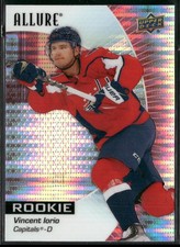 2023-24 Upper Deck Allure #134 Vincent Iorio Red Rainbow