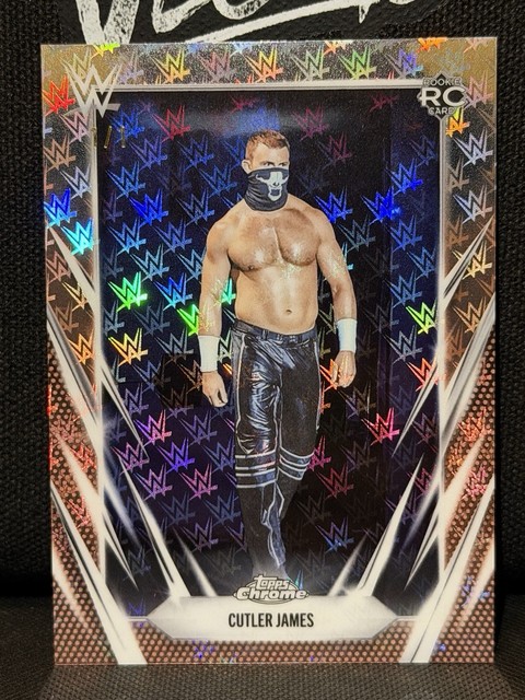 Topps 2026 Chrome Logofractor WWE Cutler James Rookie 1/1