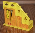 Vintage Fisher Price Little People House #952 Yellow Stairs Staircase