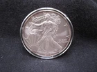 2008 American Silver Eagle Uncirculated- 1 ounce .999 silver in Capsule 7