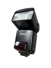 Sony HVL-F42AM Shoe Mount Flash Accessory for Sony and case - tested working 