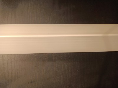 2 X 2 X 48 inch white vinyl angle trim pack of 10 pieces. Free shipping.