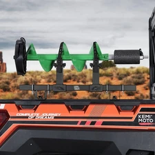 UTV Ice Auger Carrier Holder Mount For Polaris Ranger 570 900 1000 General 1000