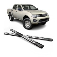 Stahl Schwellerrohre Trittbretter FüR Mitsubishi L200 Double Cab 2006-2009