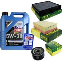 Inspektionspaket 5L Liqui Moly Longtime 5W-30 FüR Renault ScéNic II 1.6 16V 2.0