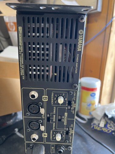 Yamaha P3500S 350 Watt 2 Channel Stereo Power Amplifier Gray Rack Mountable - Picture 8 of 11