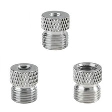 Airbrush Adapter Kit 3-Piece Set - 1/8" BSP Male  Female Conversion Connec...