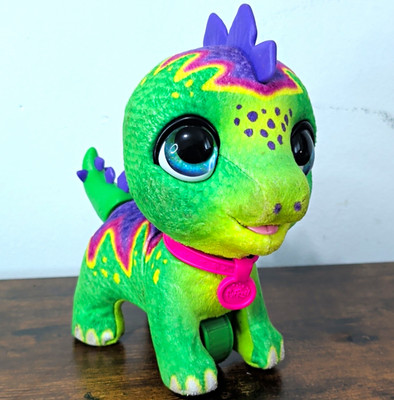 FurReal FurReal Friends Interactive Green & Purple Dinosaur Pet Toy